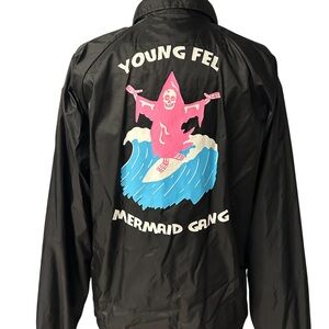 Young Fel Mermaid Ganf Windbreaker